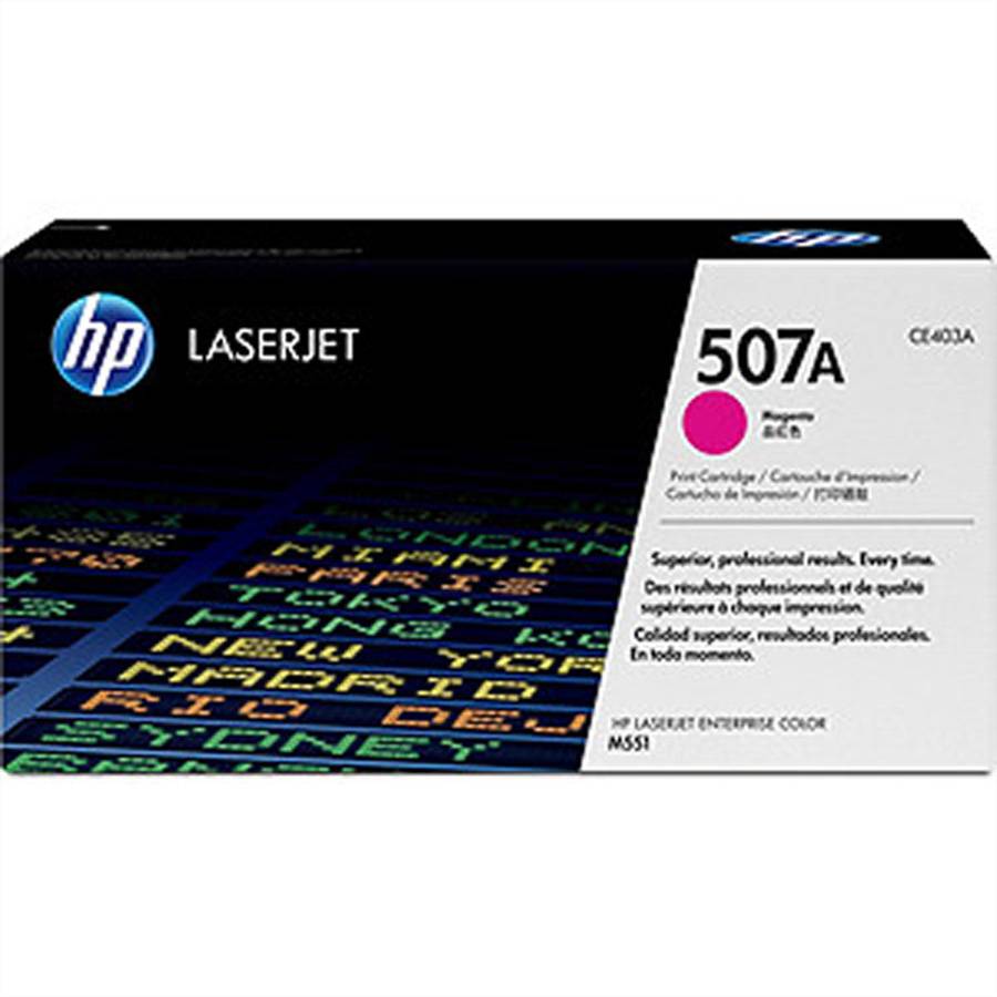 HP Toner 507A Original Magenta 6000 Seiten CE403A