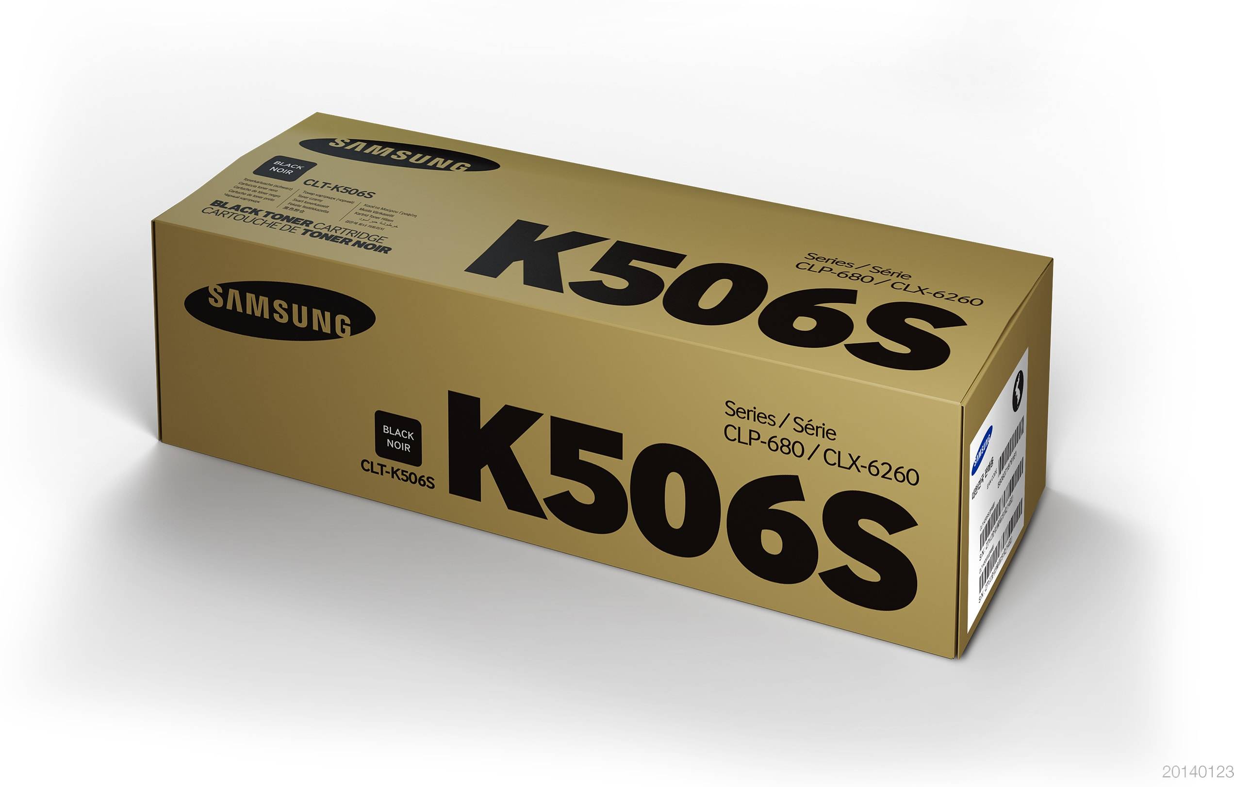 HP - Samsung CLT-K506S - Schwarz - Original - Tonerpatrone (SU180A)