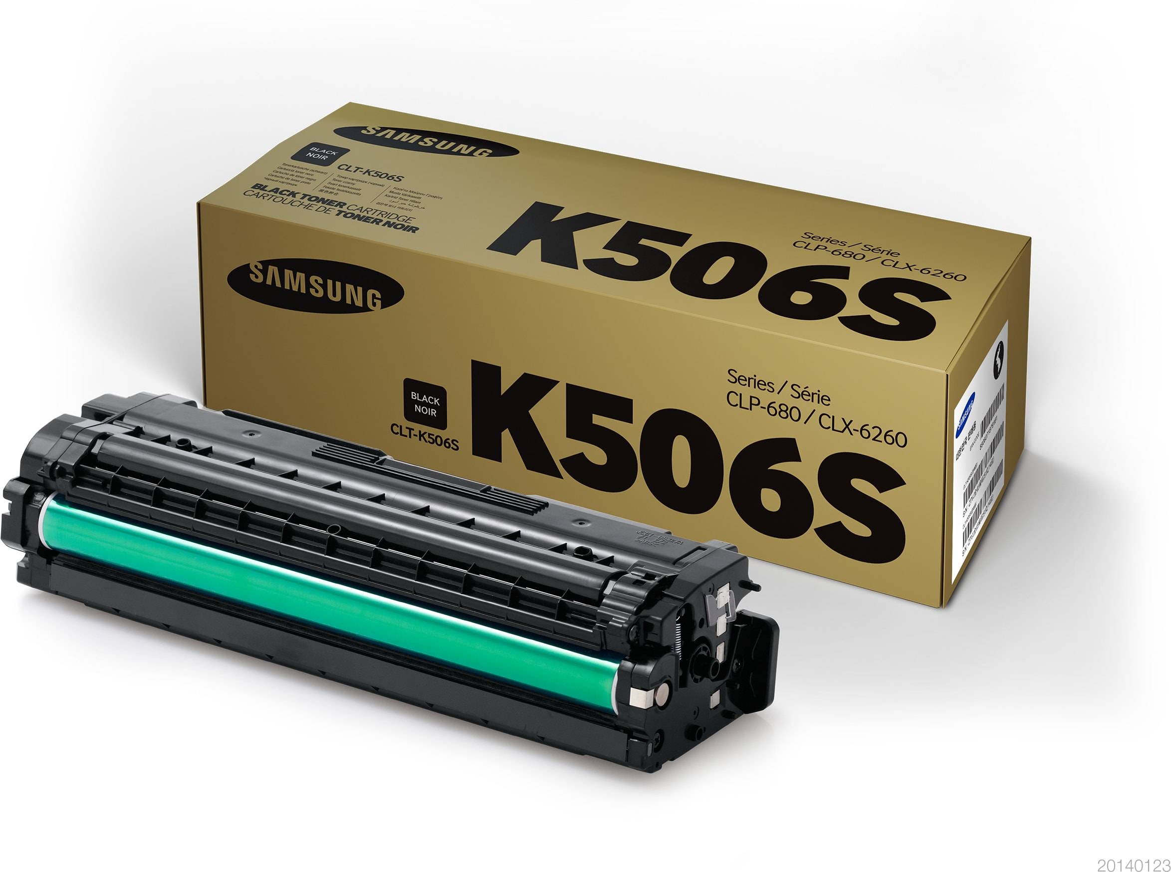 HP - Samsung CLT-K506S - Schwarz - Original - Tonerpatrone (SU180A)