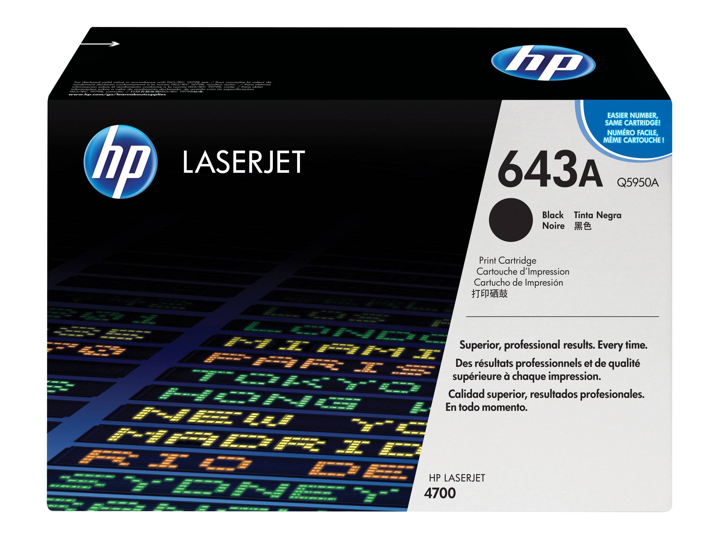 HP Toner 643A Original Schwarz 11000 Seiten Q5950A