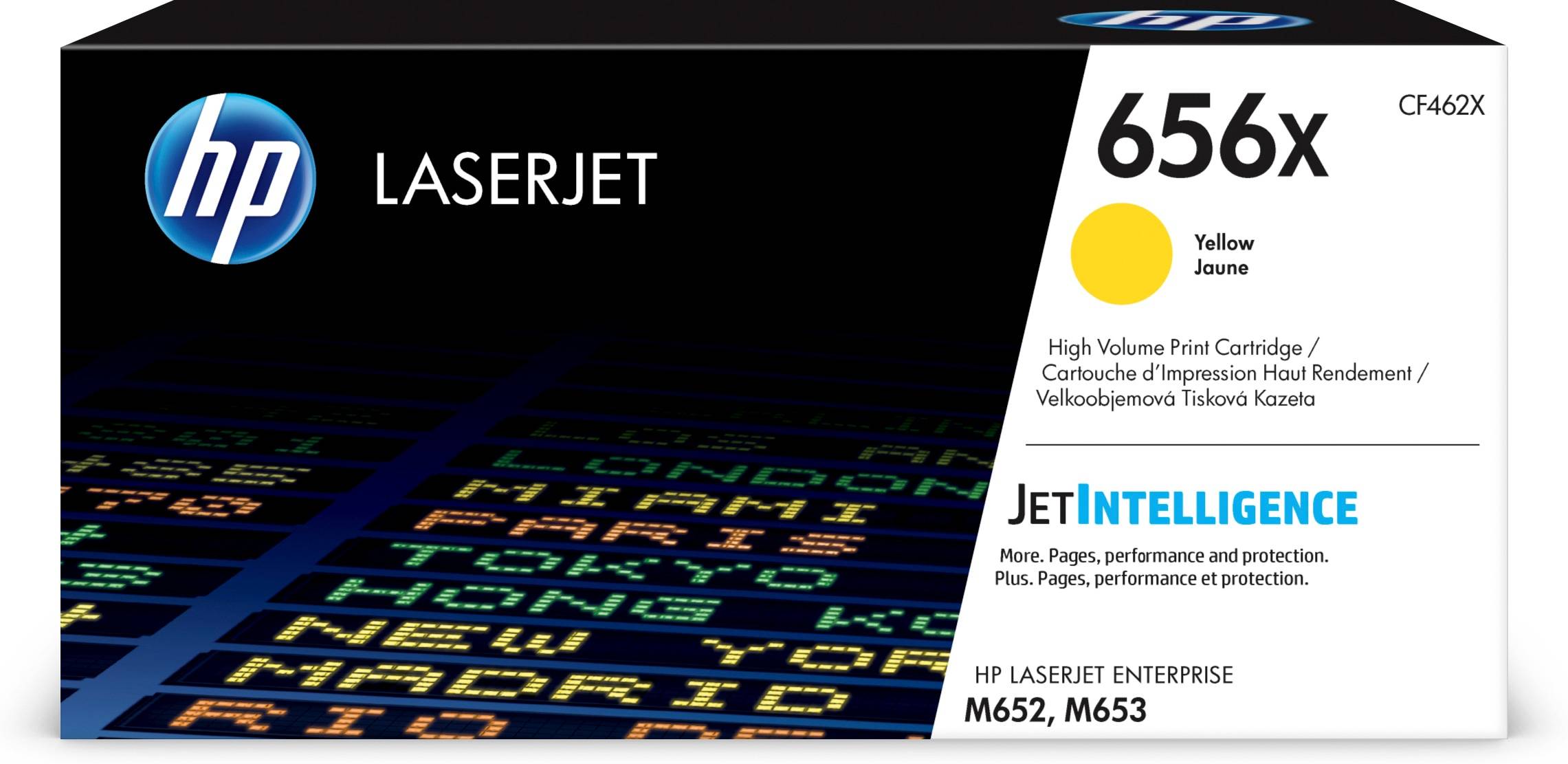 HP Toner 656X Original Gelb 22000 Seiten CF462X