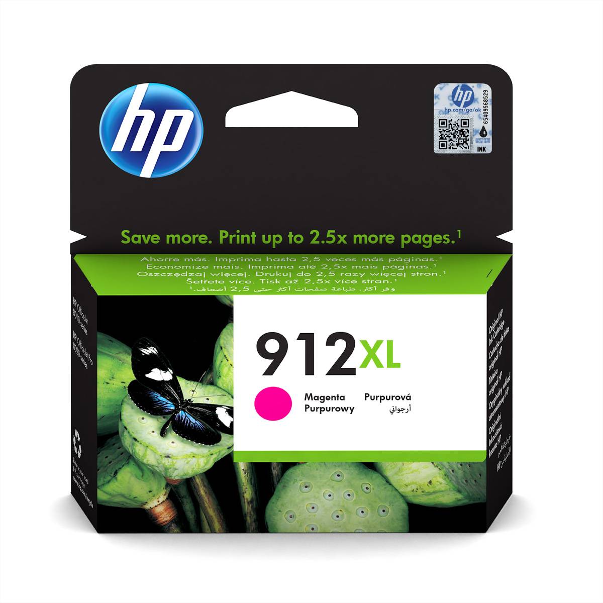 HP 912XL Druckerpatrone Original Magenta 3YL82AE Tinte