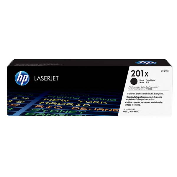 HP Toner 201X Original Schwarz 2800 Seiten CF400X