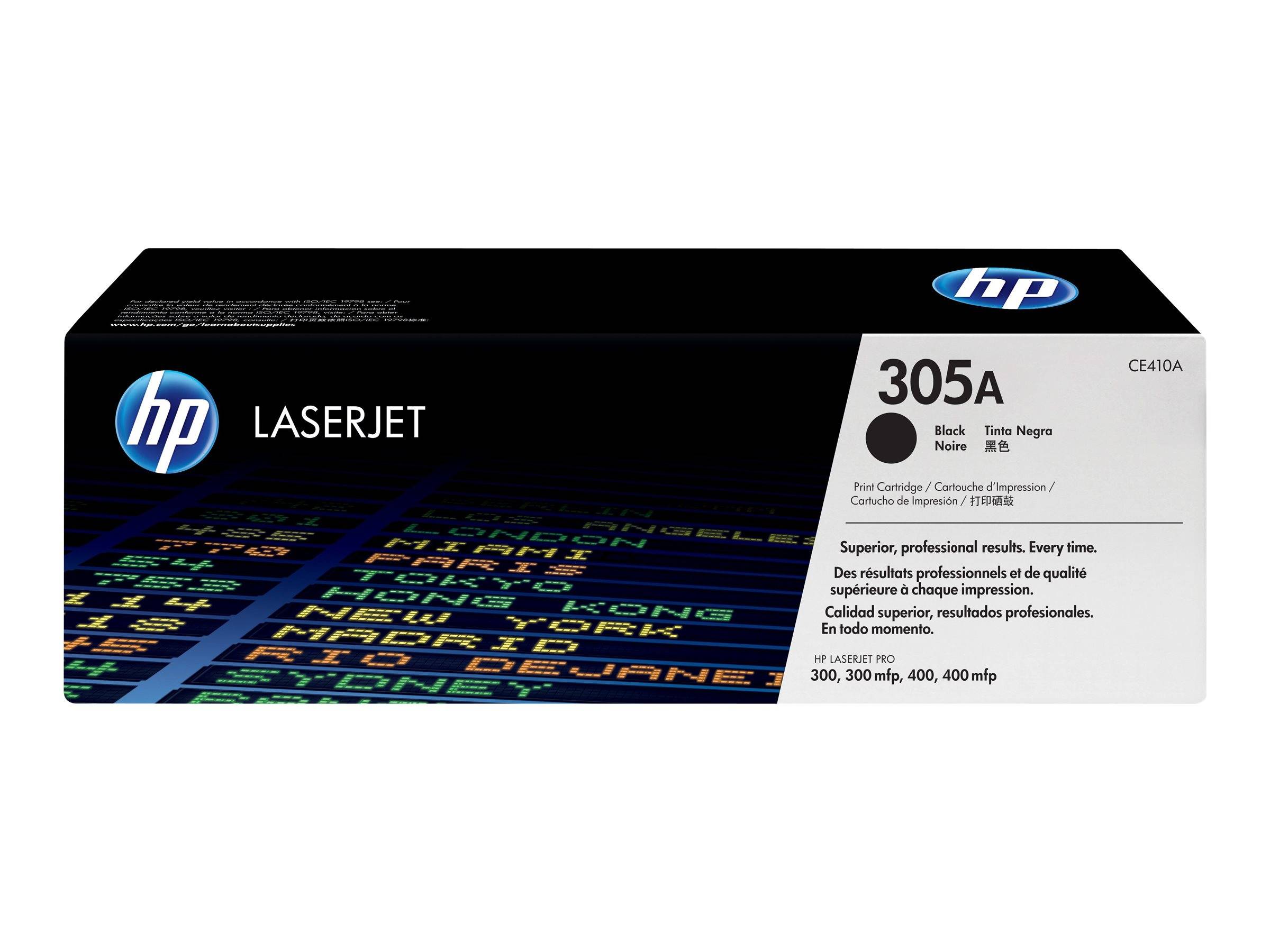 HP Toner 305A Original Schwarz 2200 Seiten CE410A