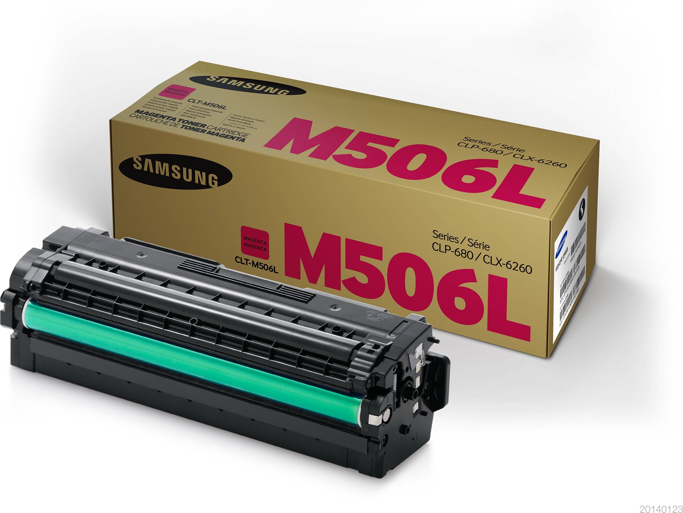 Samsung Toner CLT-M506L Original Magenta 3500 Seiten SU305A