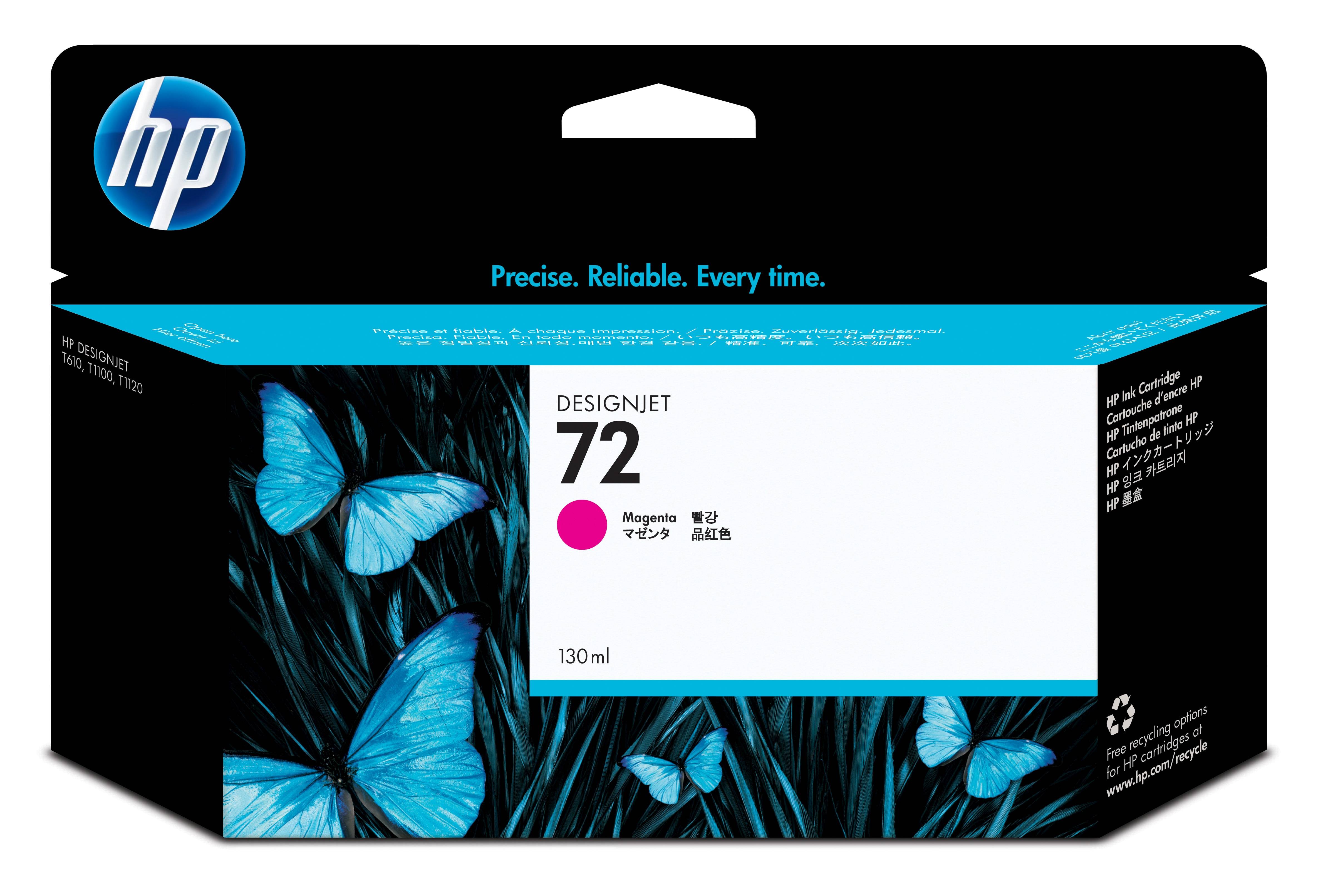 HP Druckerpatrone 72 Original Magenta C9372A 130 ml