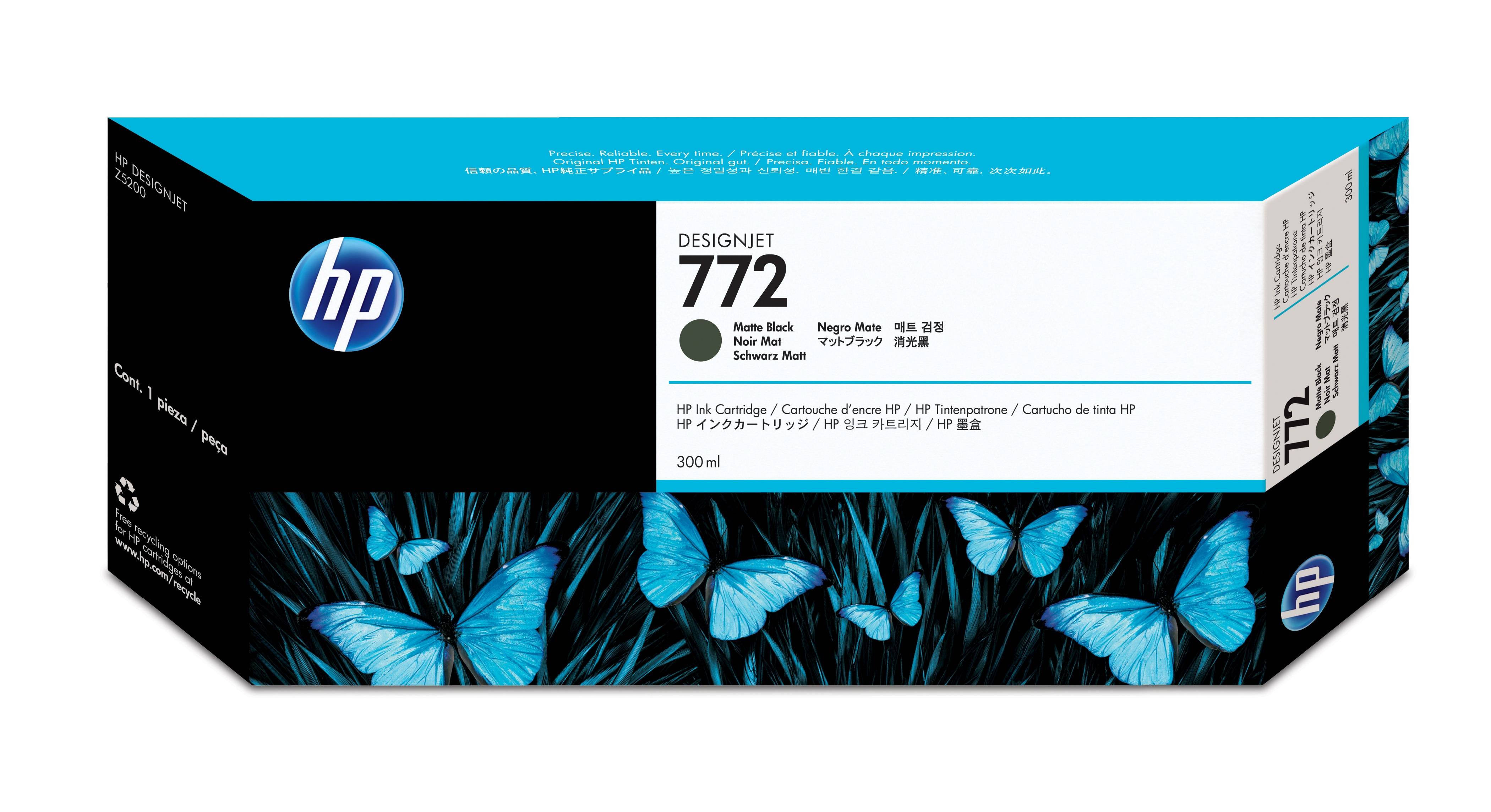 HP Druckerpatrone 772 Original Matt Schwarz CN635A