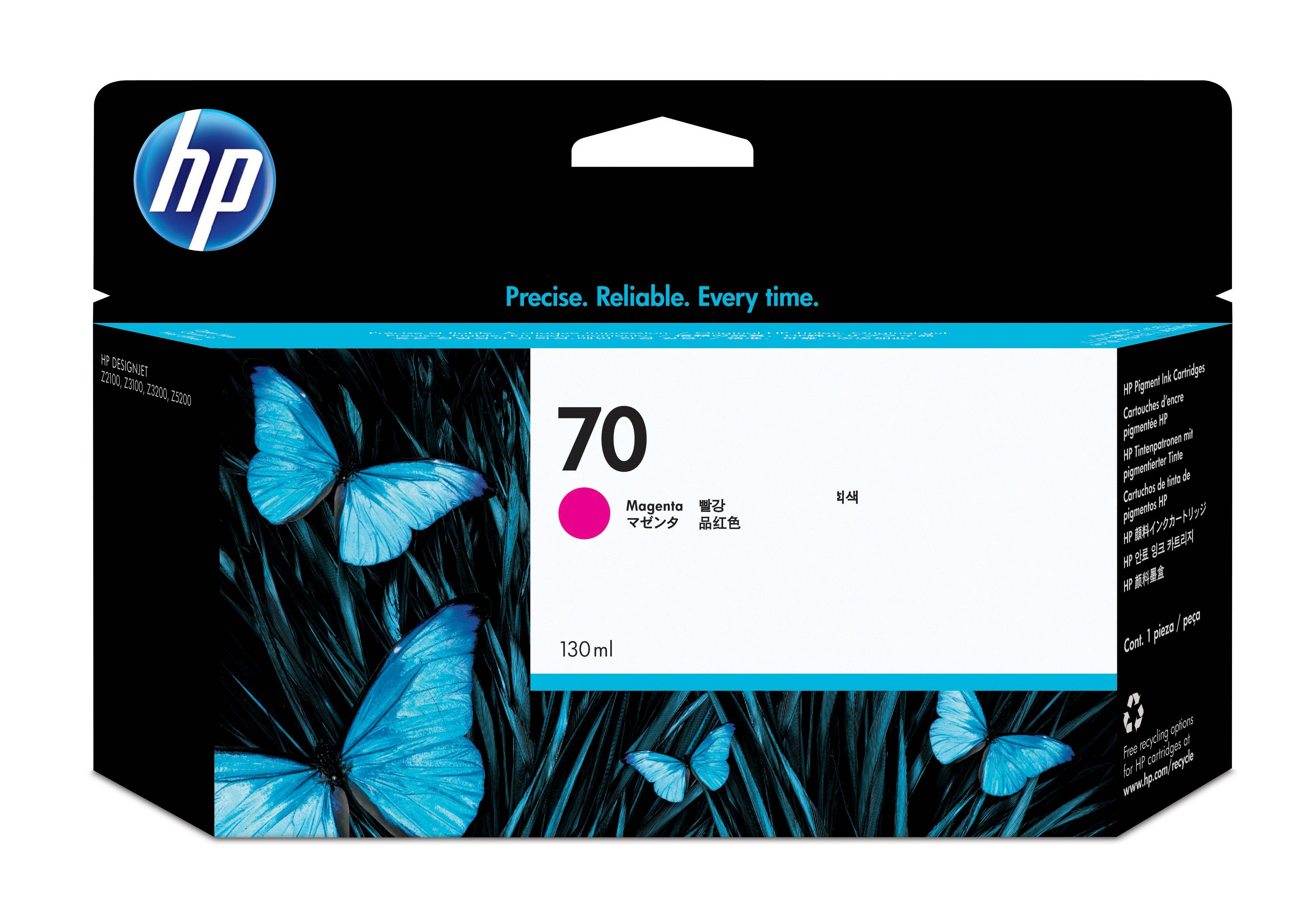 HP Druckerpatrone 70 Original Magenta C9453A