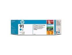 Tintenpatrone HP C9467A cyan mit HP Vivera Tinte Nr. 91