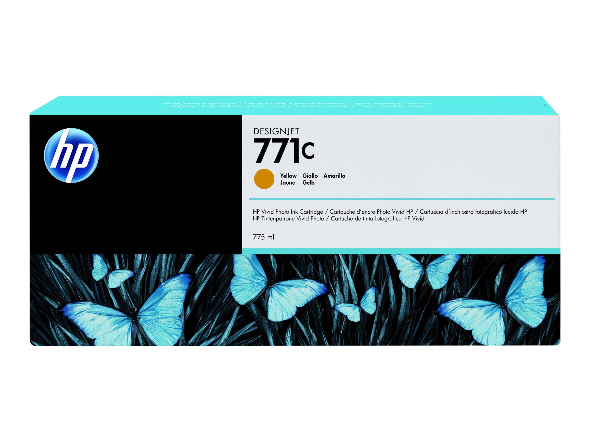 HP Druckerpatrone 771C Original Gelb 775 ml B6Y10A 1 St.