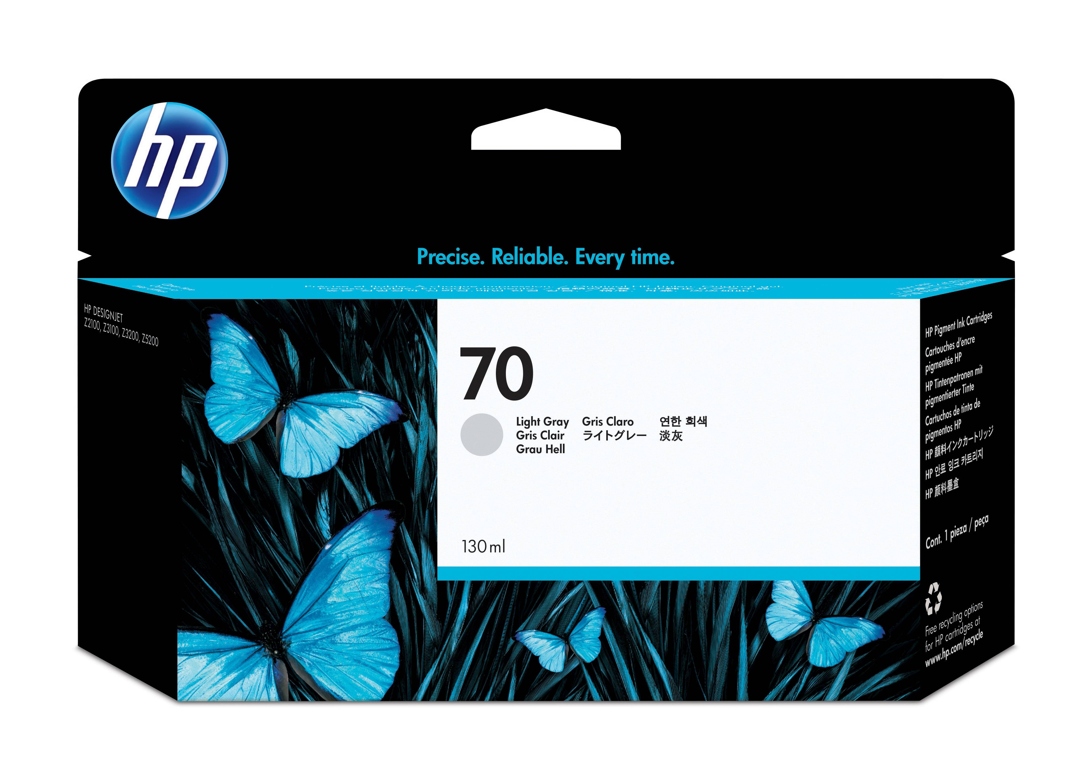 HP Druckerpatrone 70 Original Hell Grau C9451A