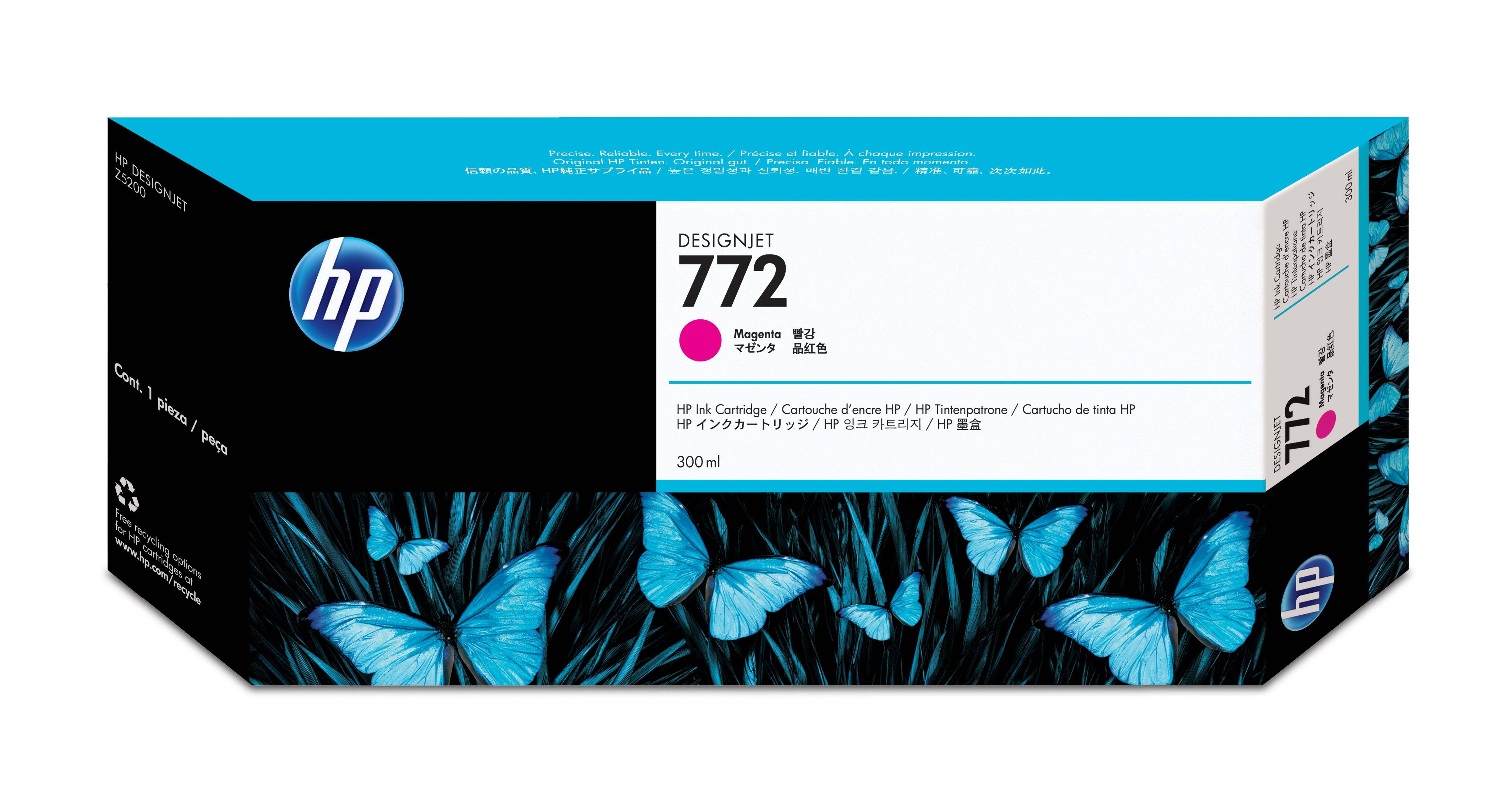 HP Druckerpatrone 772 Original Magenta CN629A