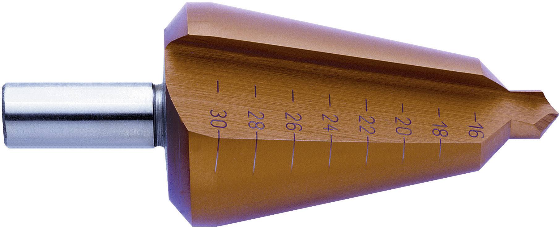 Exact 05243 HSS-E Schälbohrer TiN 3-Flächenschaft 1St.