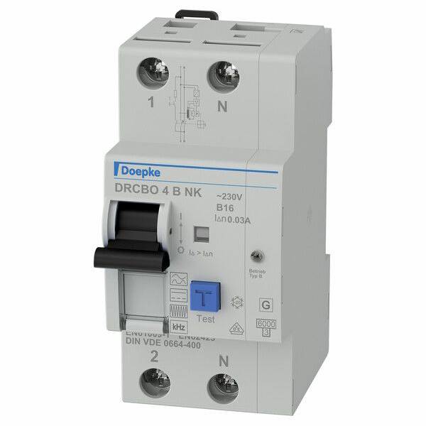 Doepke 09949204 FI-Schutzschalter/Leitungsschutzschalter