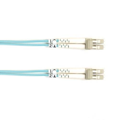 OM3 Black Box Connect laseroptimiertes Multimode-Duplex-LWL-Patchkabel, LSZH - LC-LC, 2m