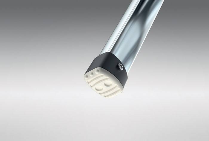 Hailo K100 TopLine 4302-301 Aluminium Klapptritt klappbar Arbeitshöhe (max.): 2.25 m Silber, Schwarz 5.2 kg