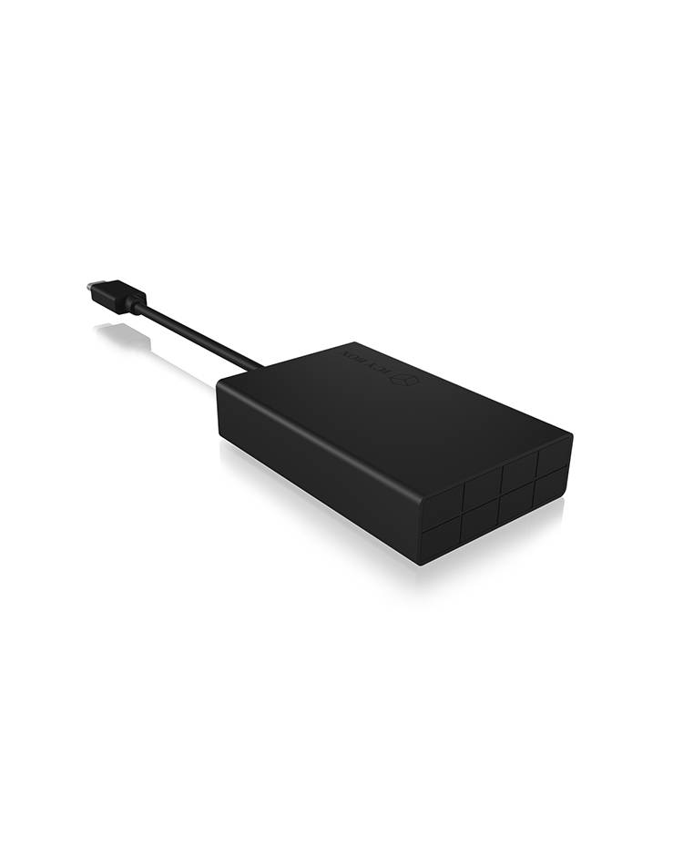 IB-CR401-C3, Type-C® USB 3.0 Kartenleser (CF, SD 4.0, micro SD 4.0), UHS-II, mit USB 3.0 Type-C® Hostanschluss