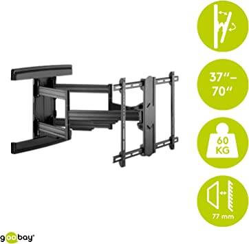 Goobay 49935 TV-Wandhalterung Pro FULLMOTION 94 cm (37") - 178 cm (70") Wide Range VESA 600x400 neig- & schwenkbar 70 kg