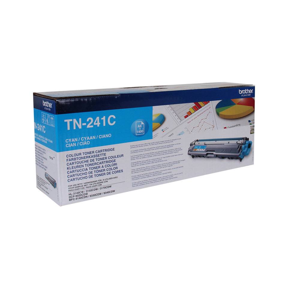 Brother Toner TN-241C Original Cyan 1400 Seiten TN241C