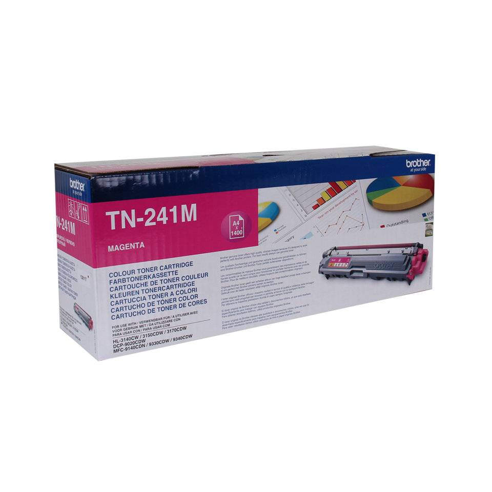 Brother Toner TN-241M Original Magenta 1400 Seiten TN241M
