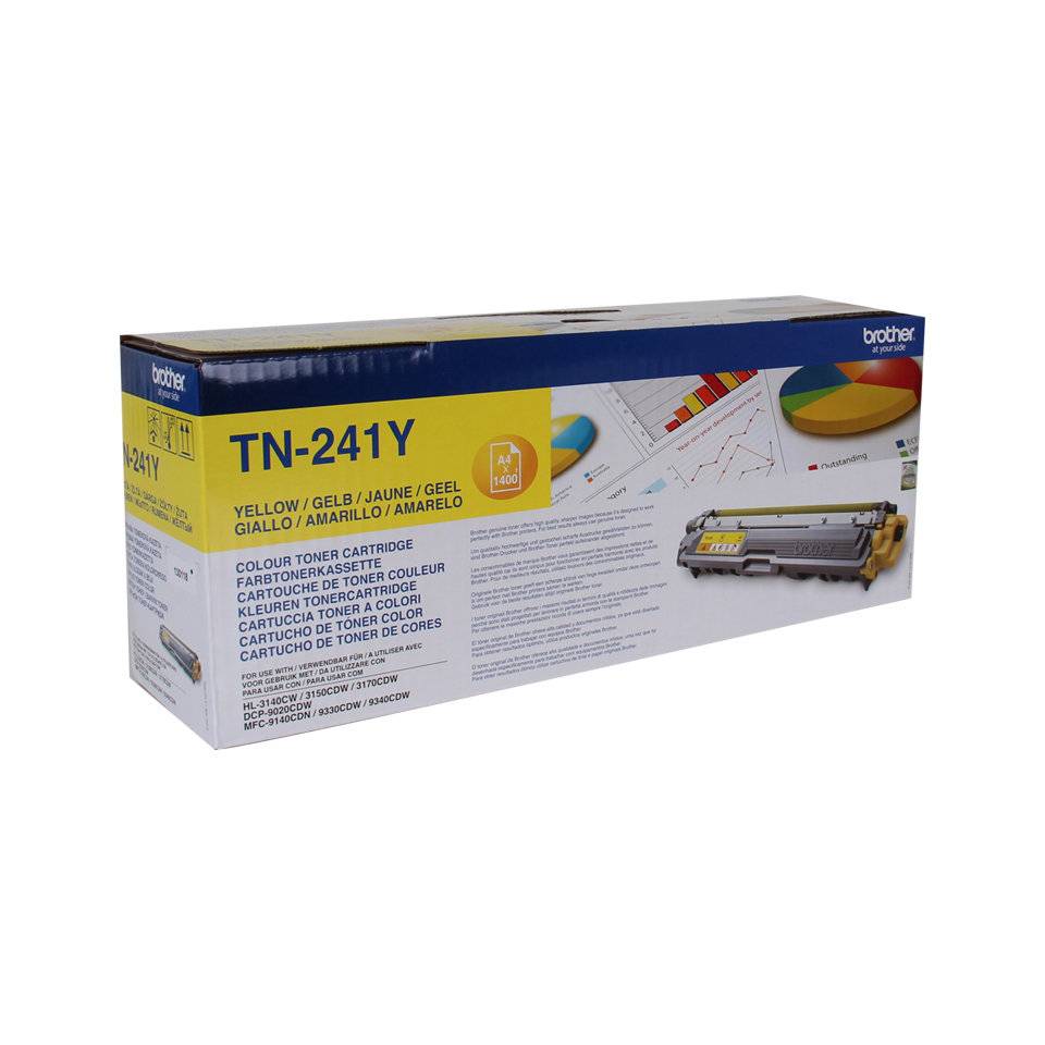 Brother Toner TN-241Y Original Gelb 1400 Seiten TN241Y