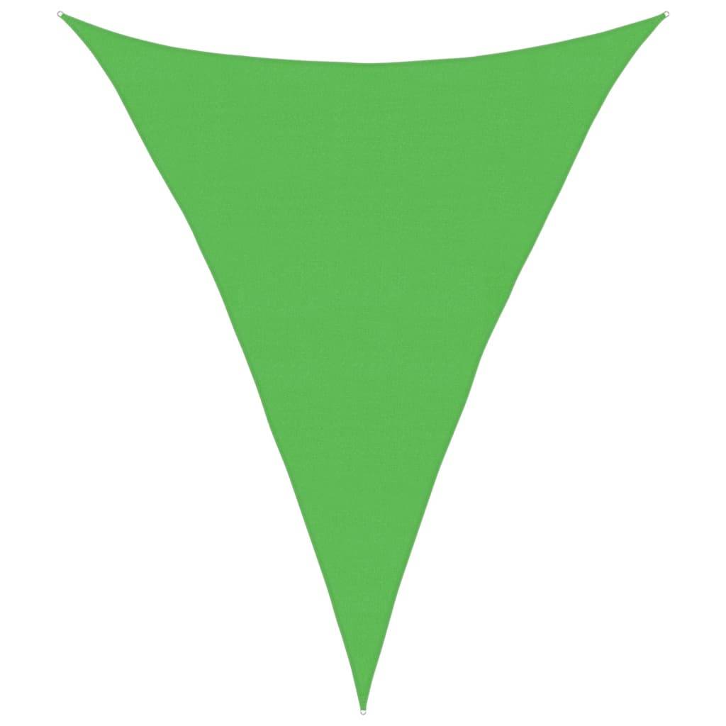 vidaXL Sonnensegel 160 g/m² Hellgrün 4x5x5 m HDPE