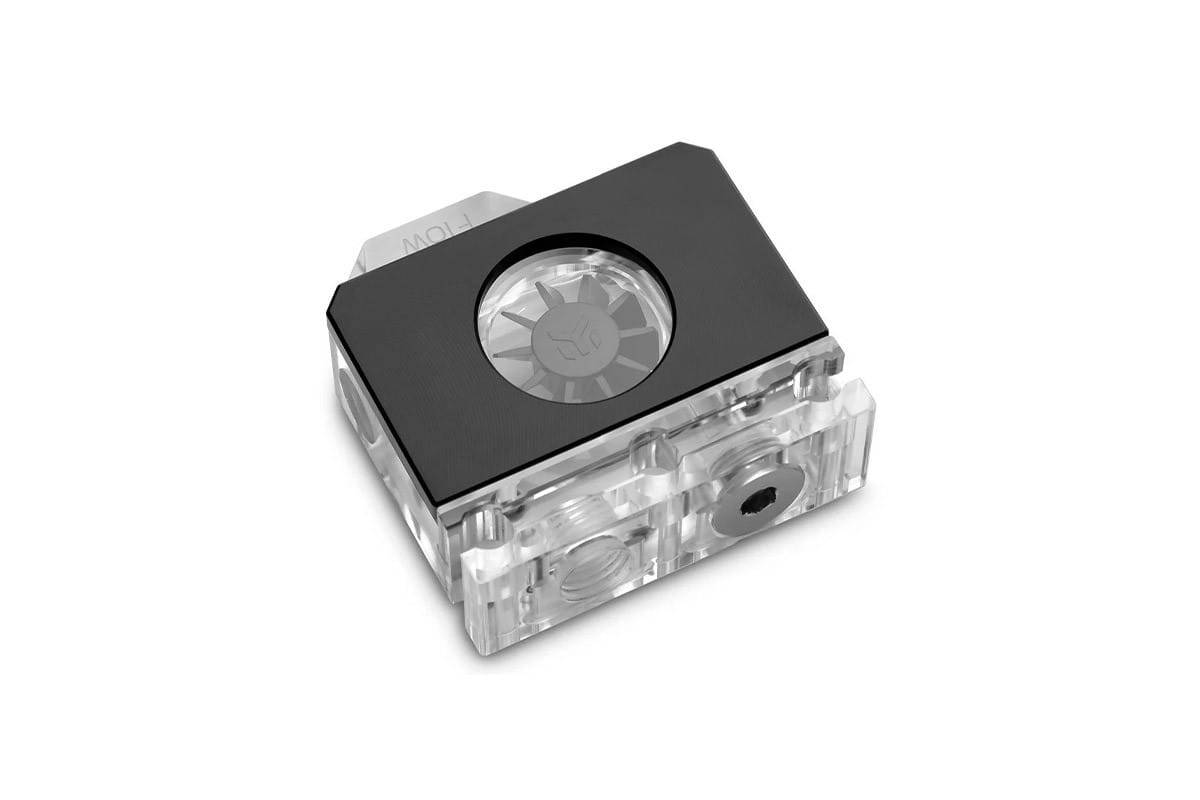 EK Water Blocks 3831109829738 - Schwarz - Transparent - Durchflussanzeiger - 1/4