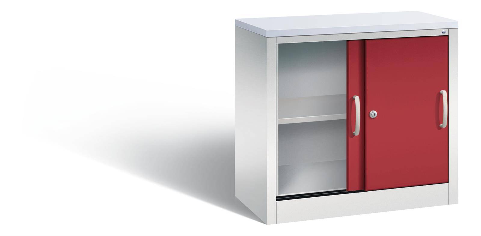 C+P Anstell-Schiebetürenschrank, 2 OH, Breite 800 mm, lichtg 481478-YY