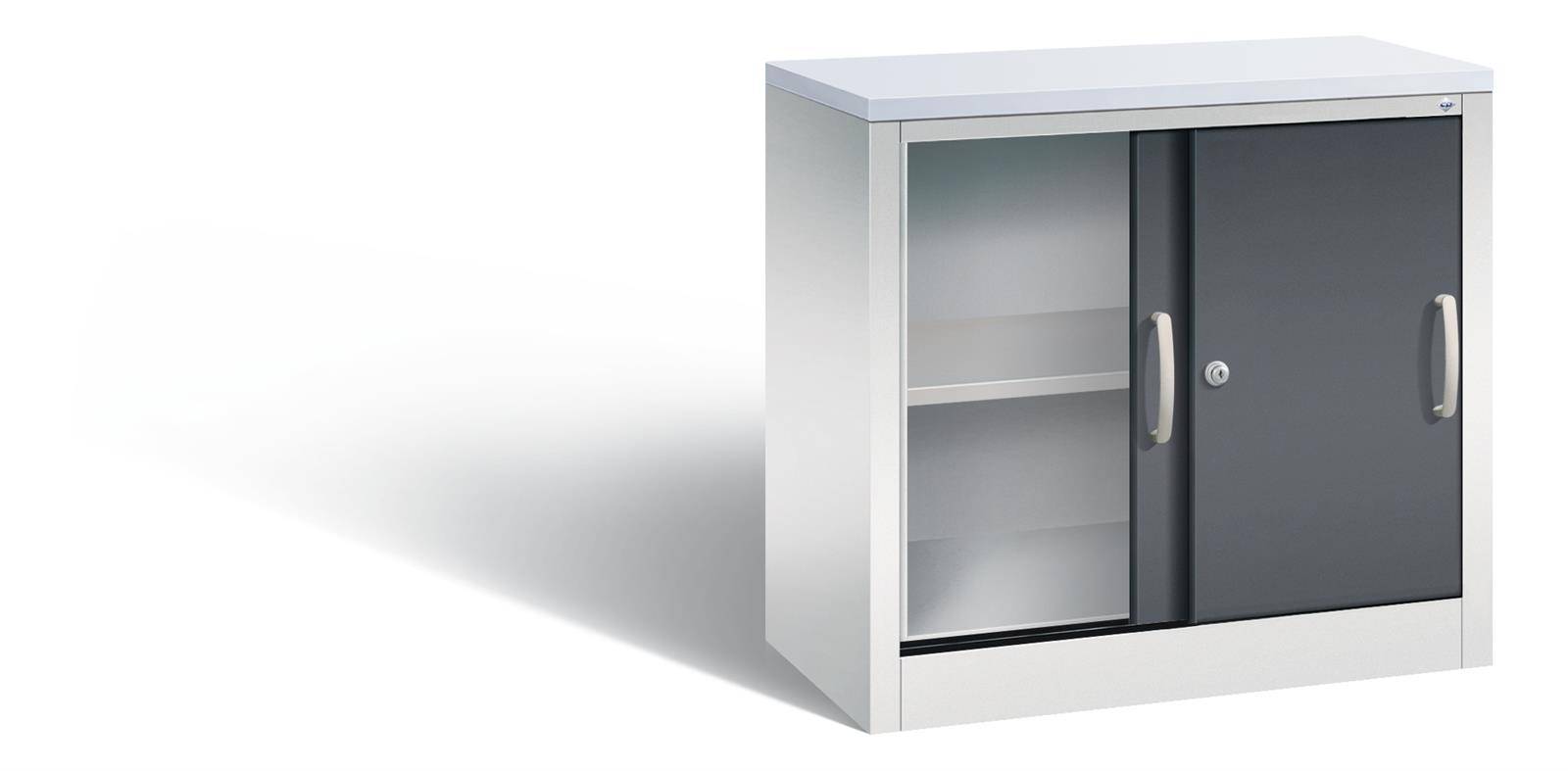 C+P Sideboard mit Schiebetüren Acurado, H720xB800xT400mm