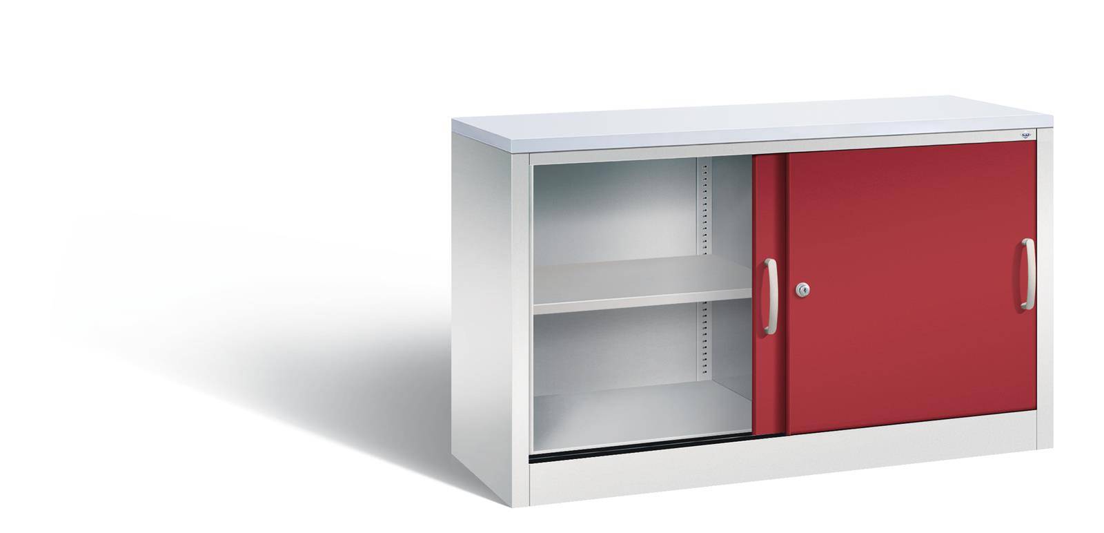 C+P Sideboard mit Schiebetüren Acurado, H720xB1200xT400mm