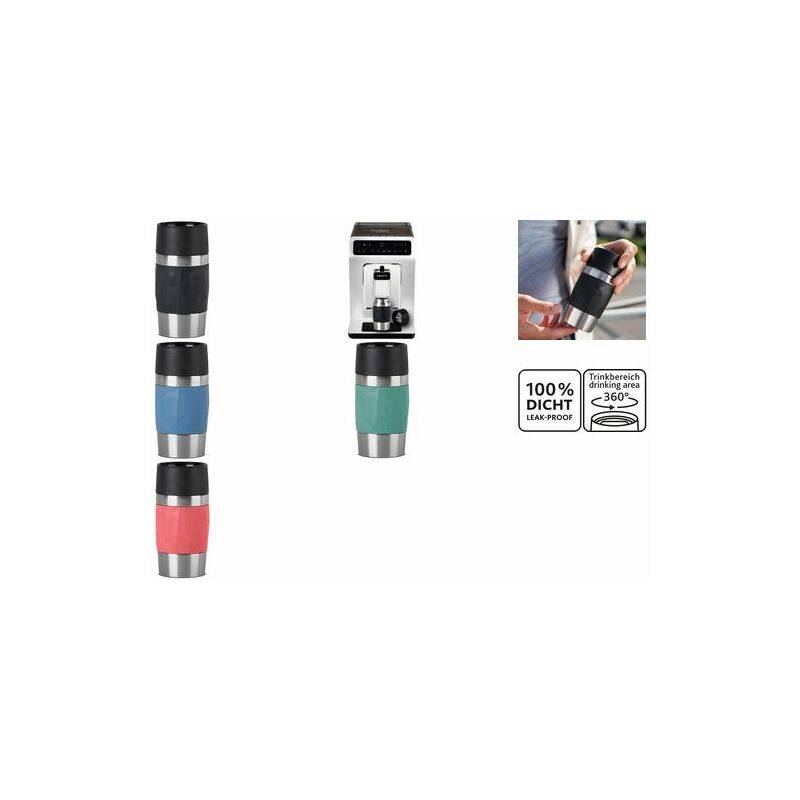 emsa Isolierbecher TRAVEL MUG Compact, 0,3 Liter, schwarz