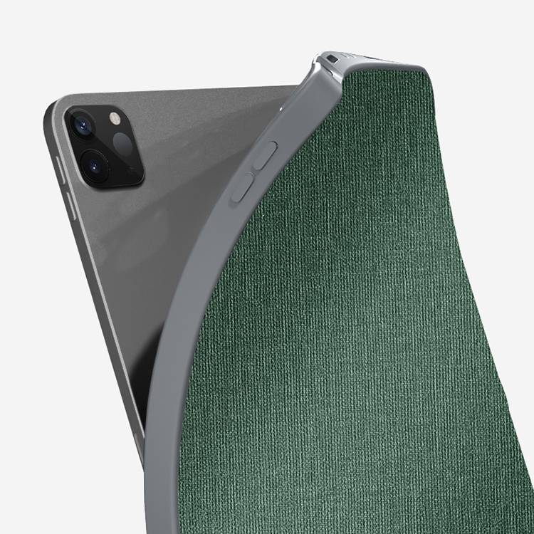 Für Apple iPad Air 11 2024 / Pro 11.0 2021/ 2022 Original Mutural 3 folt Wake UP Smart Cover Tablet Tasche Blau Etuis