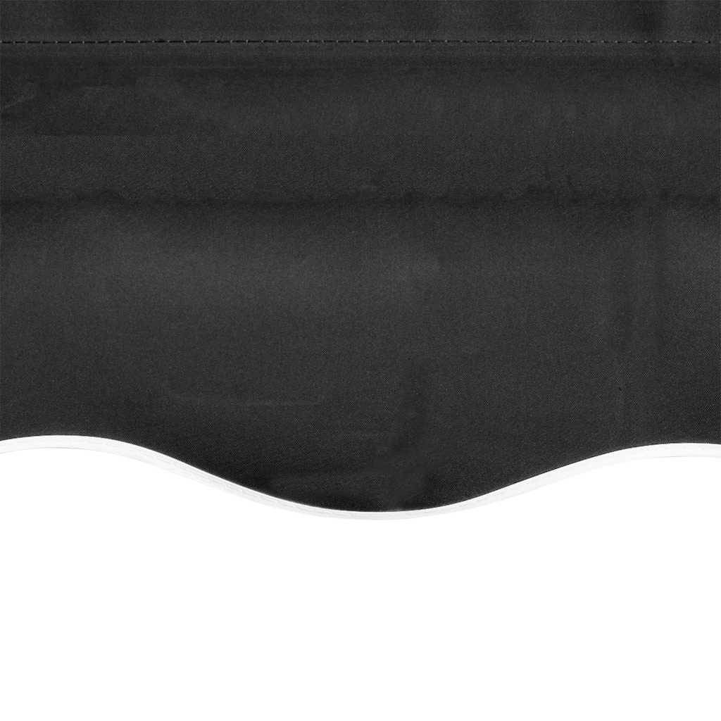 vidaXL Markisenbespannung Canvas Anthrazit 450x300 cm