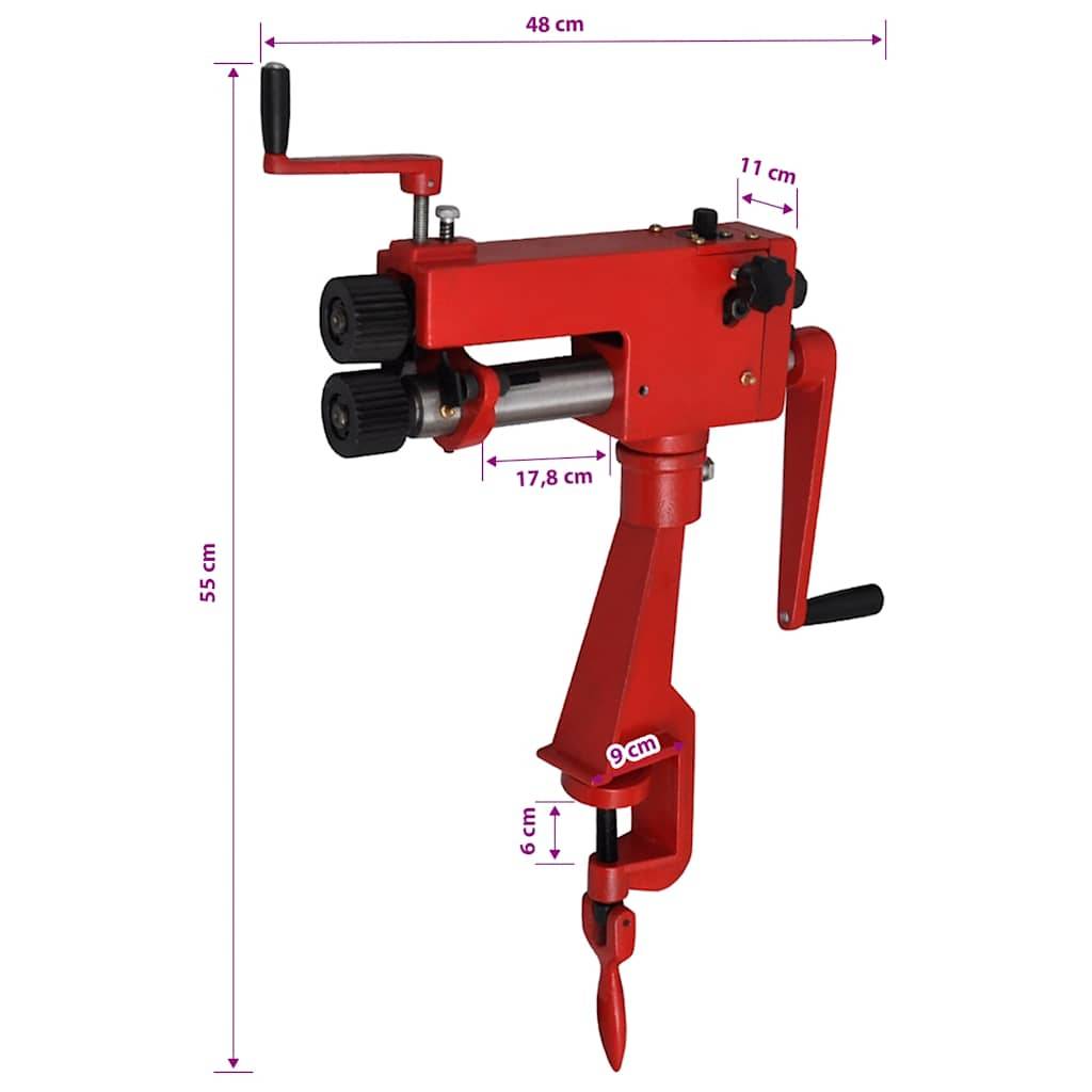 vidaXL Manuelle Sickenmaschine