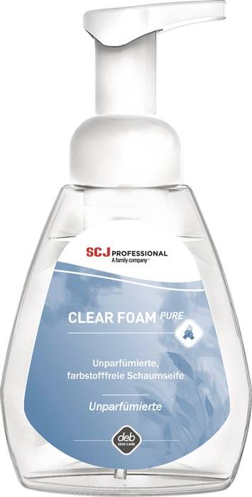 Schaumseife Clear FOAM Pure 250ml o.Duft-/Farbstoffe Flasche STOKO