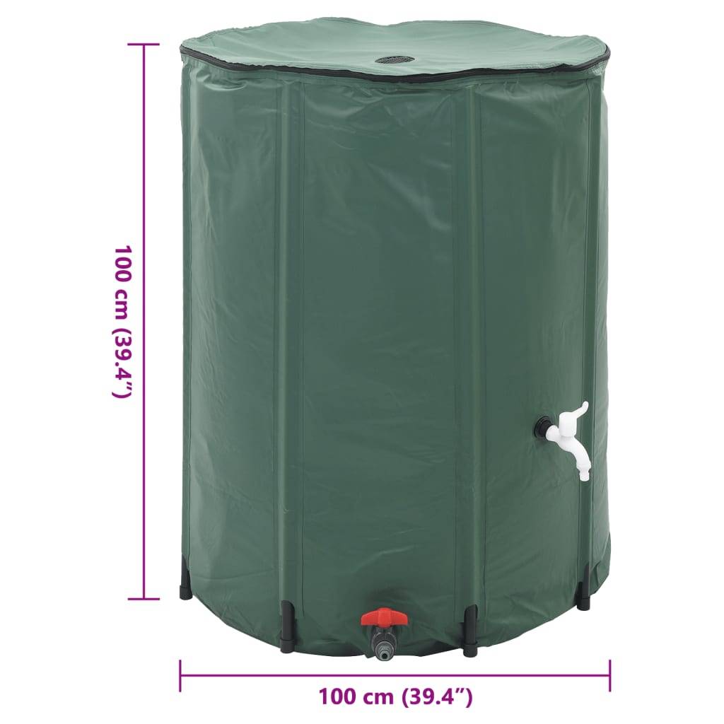 Wasserspeicher Regentonne Wassertank Wassertank 750L