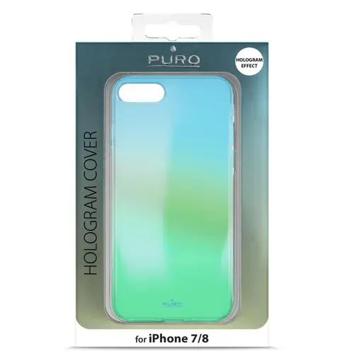 Hologram Cover Light Blue für Apple iPhone 7/8/SE 2020 Hologram Cover Light Blue für Apple iPhone 7/8/SE 2020