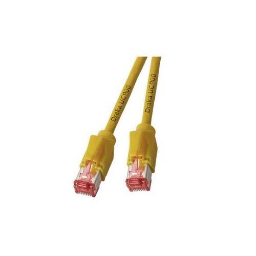 RJ45 Patchkabel Cat.6A S/FTP LSZH -- Draka UC900 TM21 gelb 5m