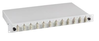 EFB Elektronik Spleißbox 12 SC/SC Kupplungen,ausz. teilbest.OM3