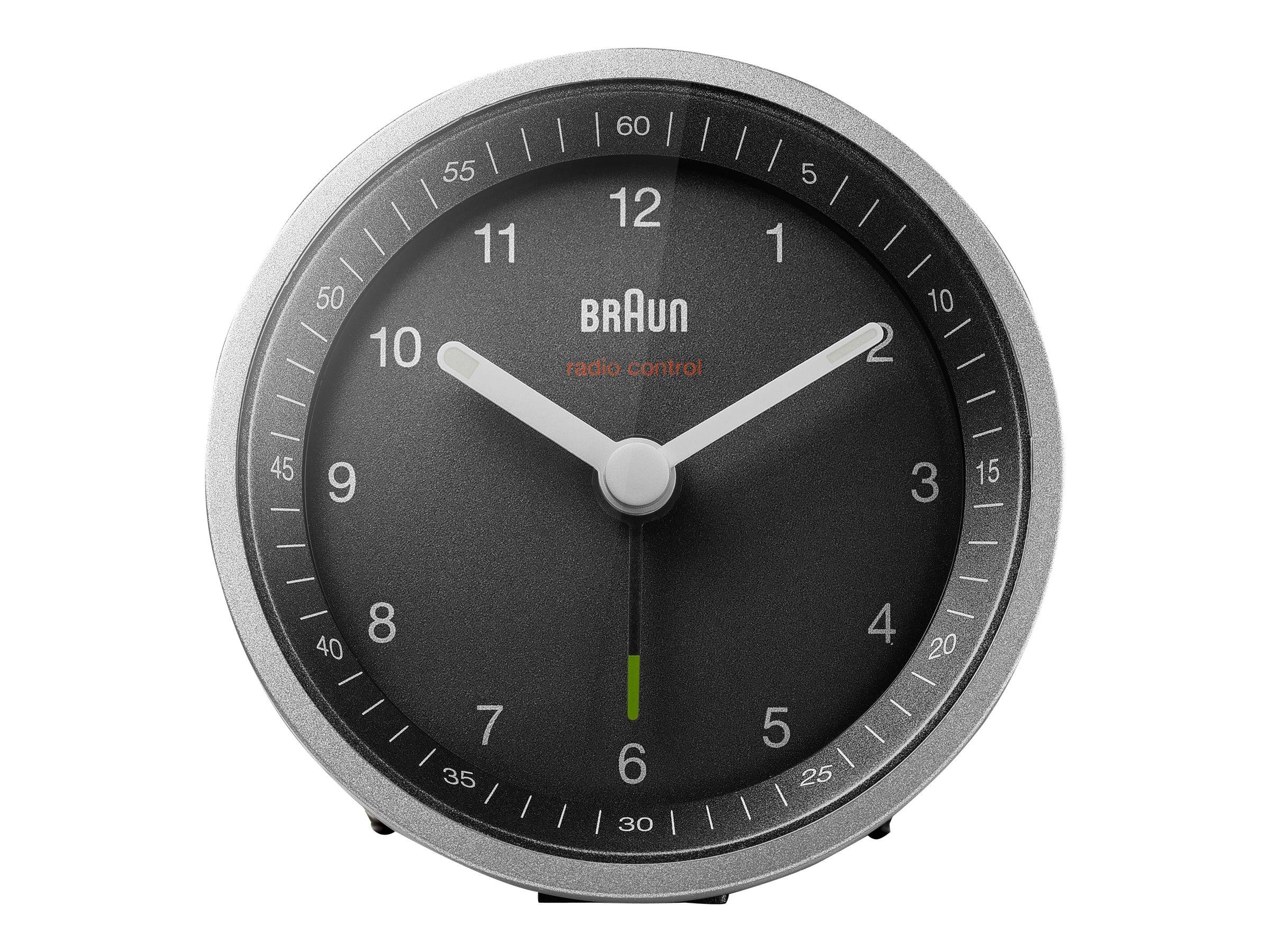 Braun BC07 - Wecker - rund - Quarz - Schreibtisch