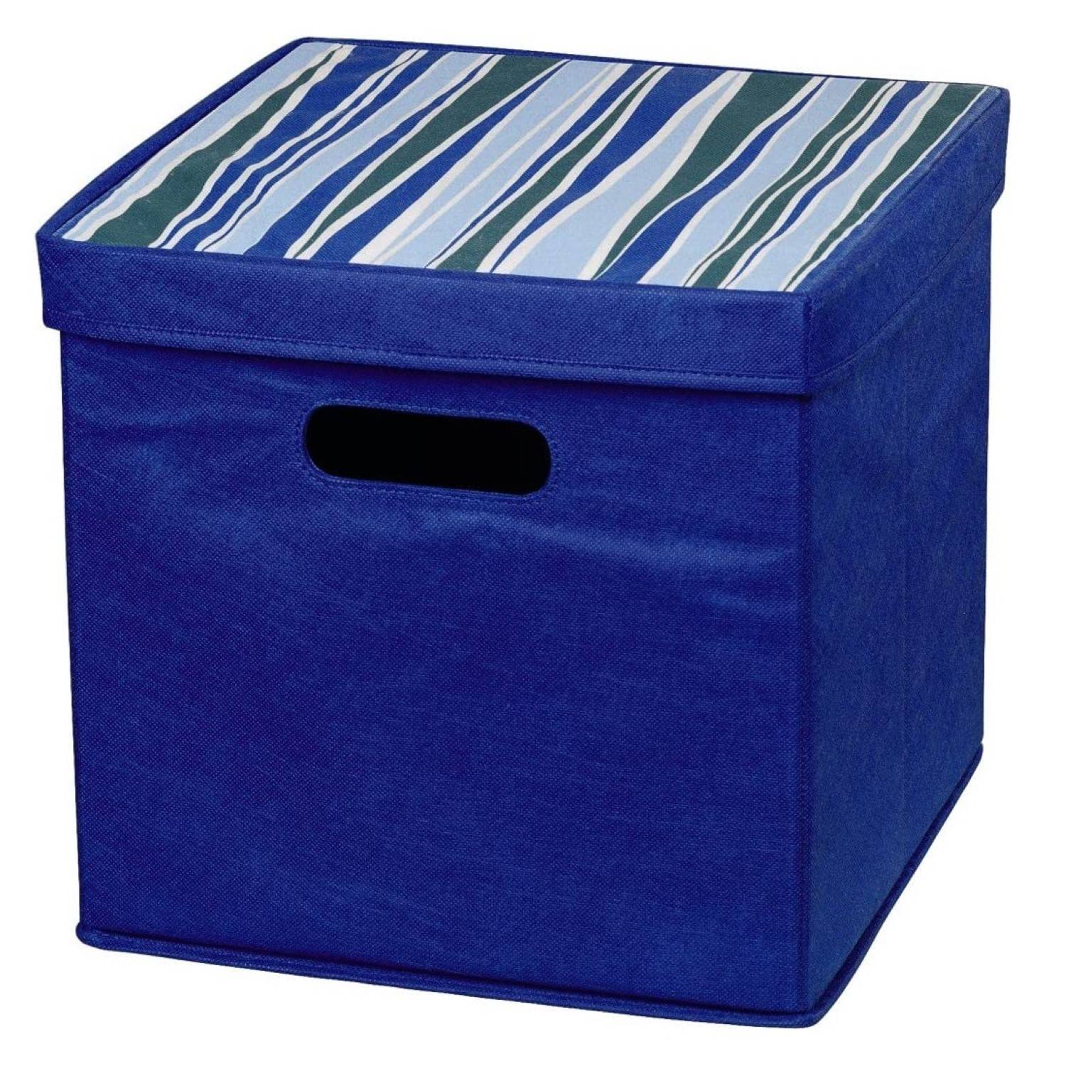 Faltbare Universalbox mit Deckel Blau