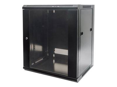 Intellinet 711777 19 Zoll Wandgehäuse (B x H x T) 570 x 500 x 450 mm 9 HE Schwarz (RAL 9005)