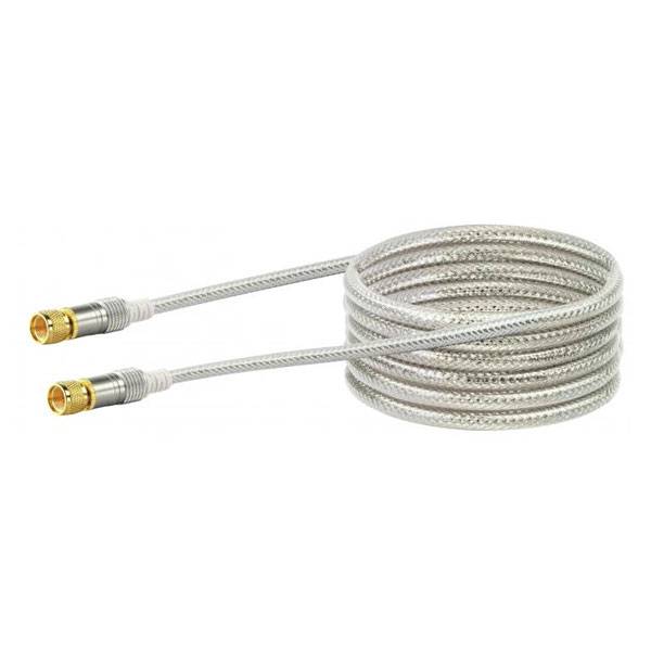 Schwaiger Sat Empfängerkabel 110 dB 3,0m Weiß