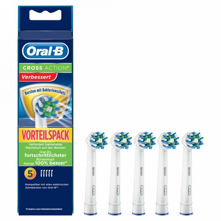 BRAUN Oral-B Cross Action Bakterienschutz 5er Aufsteckbürsten