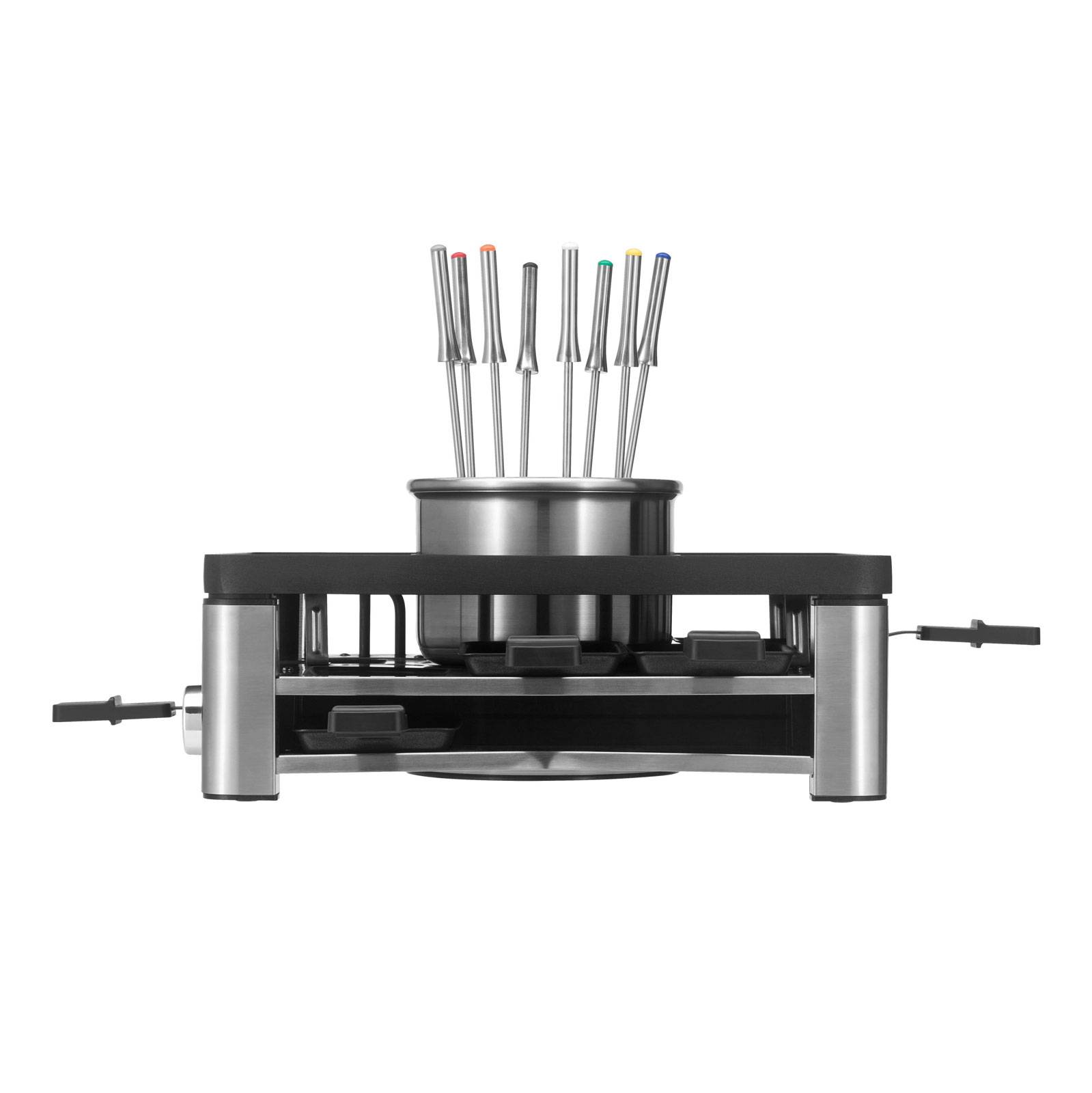 WMF Lumero 415480011 Multigrill Schwarz, Chrom