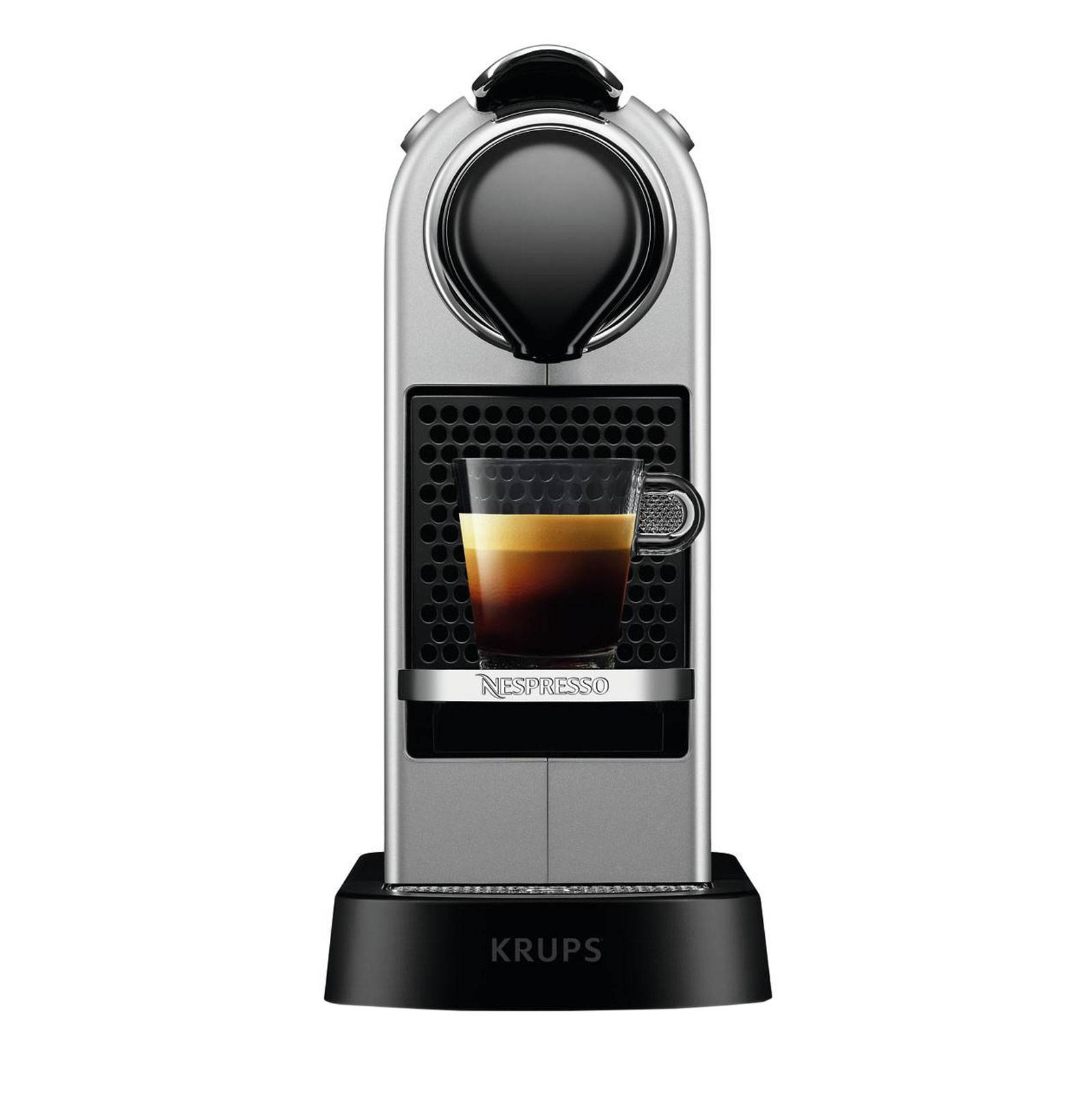 Krups Nespresso XN741B - Espressomaschine - Kaffeekapsel - Silber