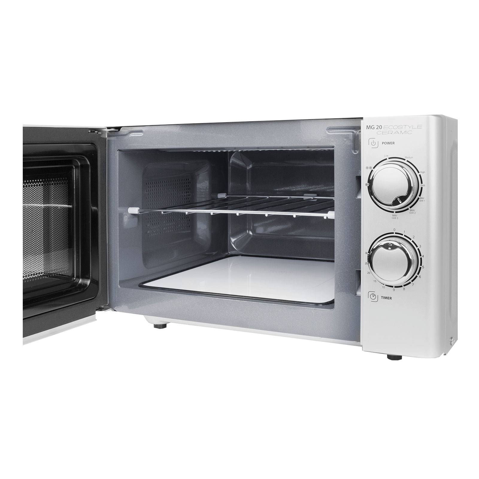 Caso MG 20 Ecostyle Ceramic Design Mikrowelle Gar- und Grillfunktion
