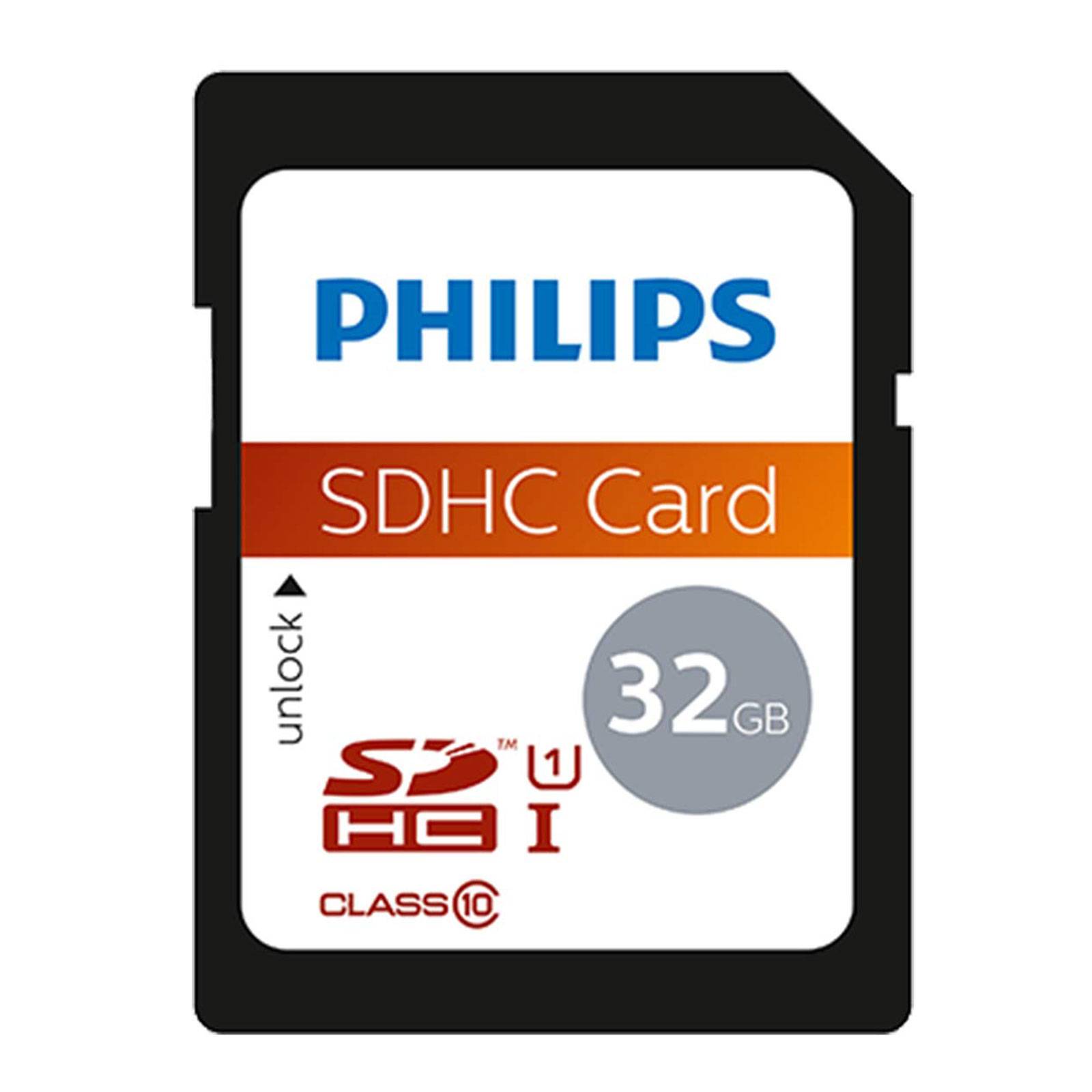 Philips FM32SD45B/00 SDHC-Karte 32 GB Class 10
