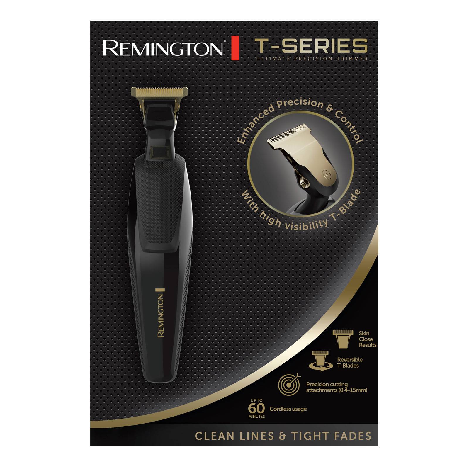 Remington MB 7000 T-Series Präzisionstrimmer schwarz / gold