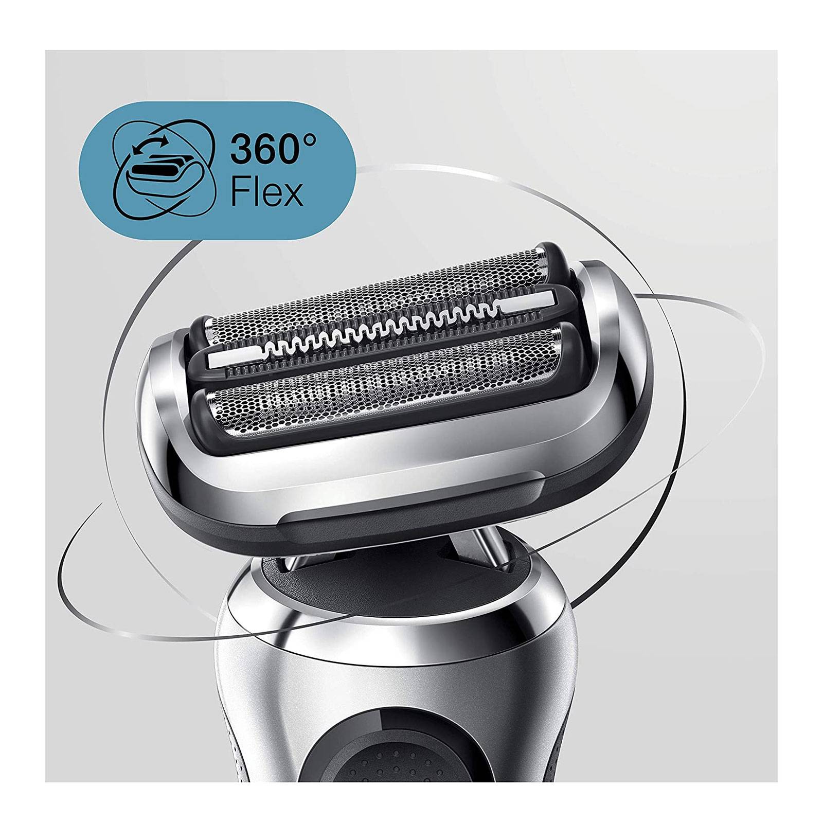 Braun Series 7 - 70-S7200cc Akku-Rasierer inkl. Reinigungsstation schwarz/silber